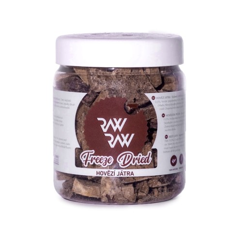 RAW RAW Liofilizowana wątroba wołowa 90g