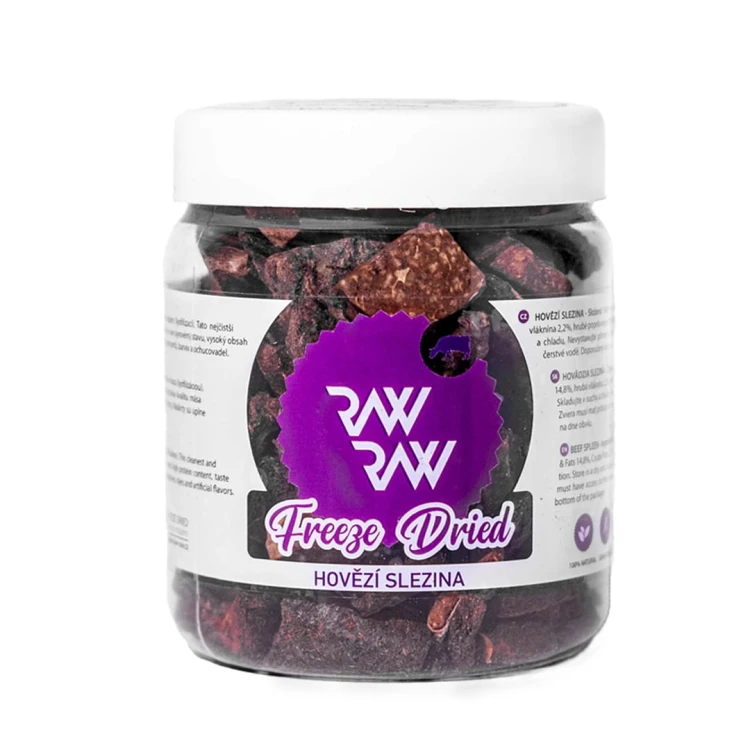 RAW RAW Liofilizowana śledziona wołowa 70g