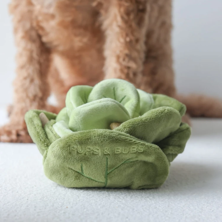 Pups &amp; Bubs SNUFFLE CABBAGE Kapusta zabawka węchowa