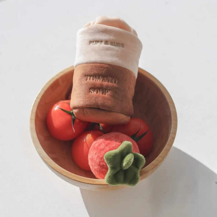 Pups &amp; Bubs TOMATO SOUP Zupa pomidorowa zabawka węchowa
