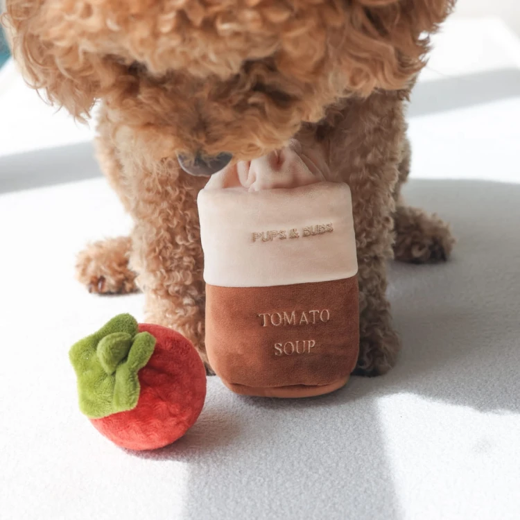 Pups &amp; Bubs TOMATO SOUP Zupa pomidorowa zabawka węchowa
