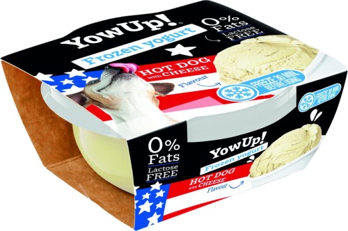 YOW UP! Hot Dog with Cheese FROZEN YOGURT Jogurt do mrożenia o aromacie hot doga z serem 110g