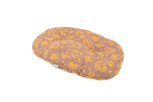 KIWI WALKER Kiwi&amp;Friends Cushions Włoskie i lekkie legowisko dla psa L brązowe