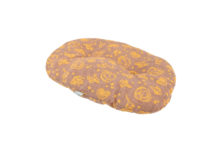 KIWI WALKER Kiwi&amp;Friends Cushions Włoskie i lekkie legowisko dla psa L brązowe