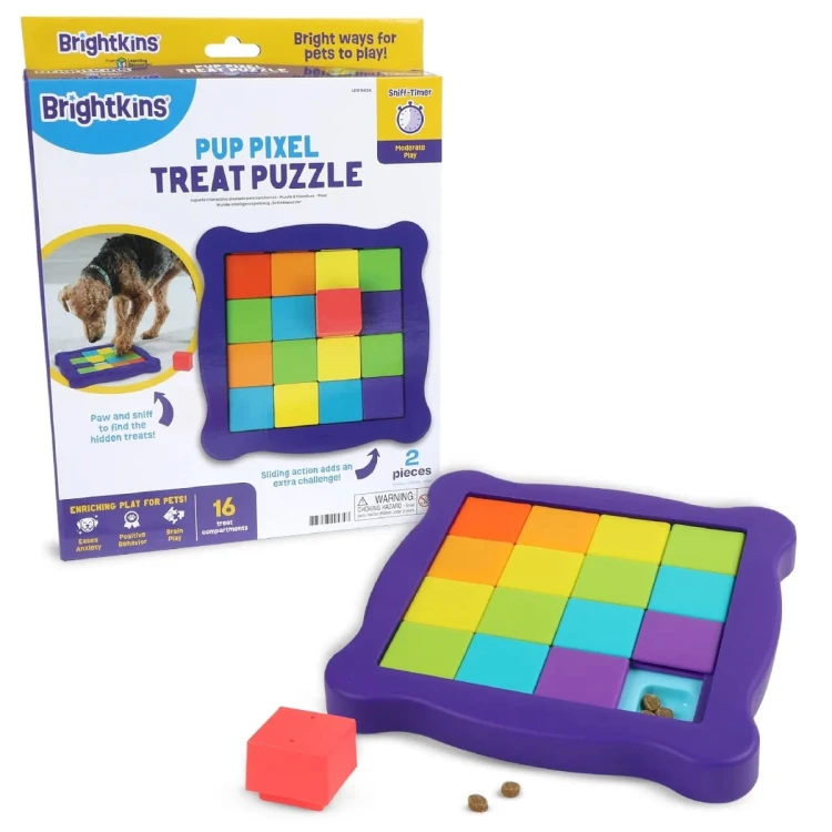 Brightkins Łamigłówka Gra PUP PIXEL