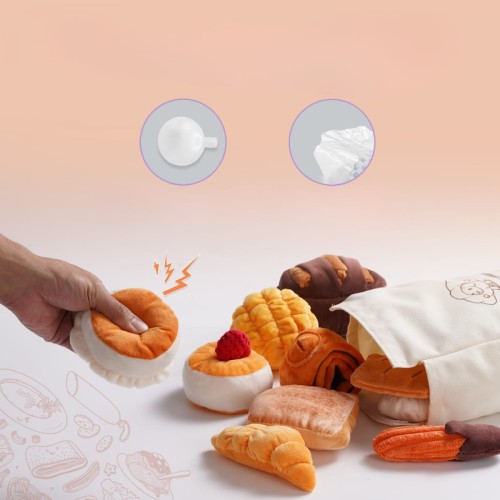 Nocciola Zabawka węchowa dla psa 11-w-1 PROSTO Z PIEKARNI