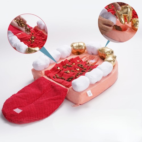 Nocciola Mata i zabawka węchowa dla psa U DENTYSTY