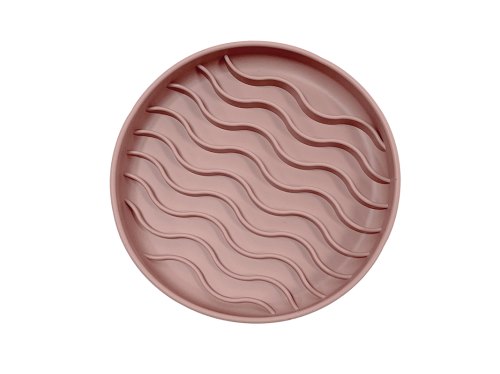 Jack &amp; Vanilla Miska spowalniająca jedzenie FALE brązowe