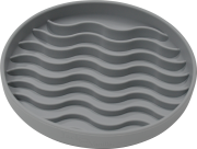 Jack &amp; Vanilla Miska spowalniająca jedzenie FALE szare