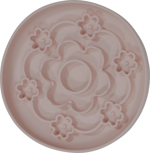 Jack &amp; Vanilla Miska spowalniająca jedzenie KWIATY