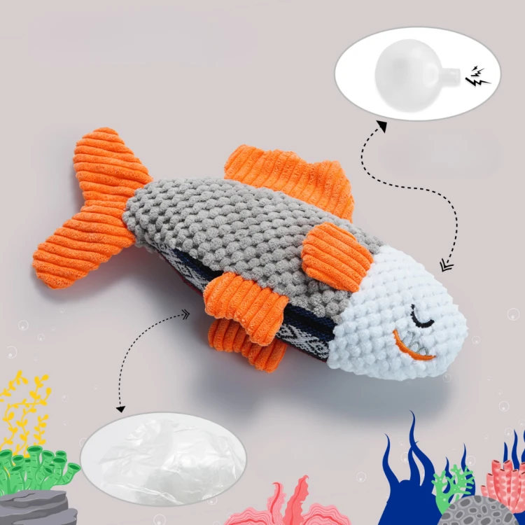 Nocciola Zestaw zabawek dla psa PODWODNA PRZYGODA