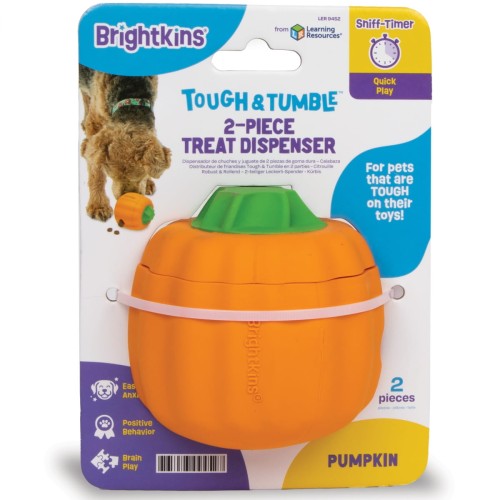 Brightkins Zabawka na przysmaki Pumpkin Treat Dispenser DYNIA