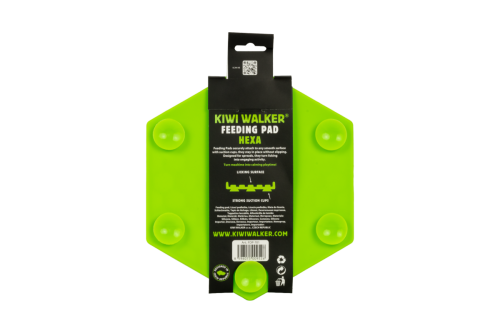Kiwi Walker Hexa Feeding Pad Maxi – mata do lizania dla psa i kota zielona