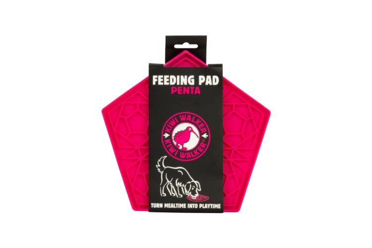 Kiwi Walker Penta Feeding Pad Maxi– mata do lizania dla psa i kota różowa