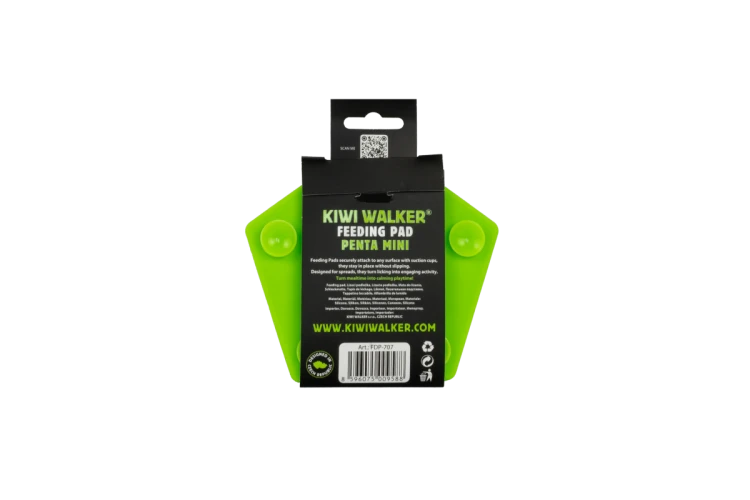 Kiwi Walker Penta Feeding Pad Mini– mata do lizania dla psa i kota zielona