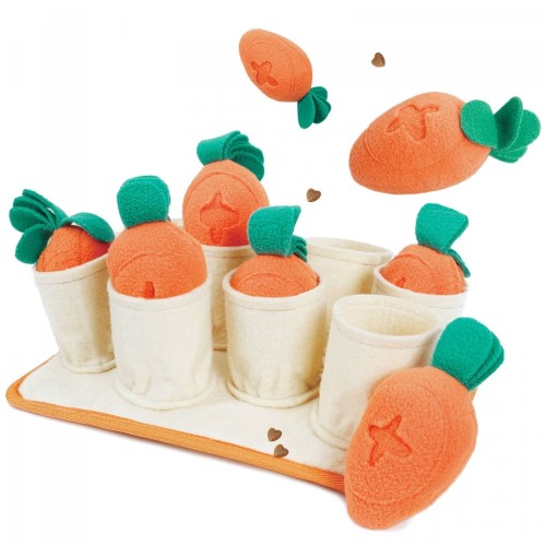 DOGLEMI Zabawka węchowa MARCHEWKOWE POLE