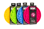 Kiwi Walker Slow Licking Bowl Paw Maxi – miska spowalniająca jedzenie i lizanie dla psa i kota różowa