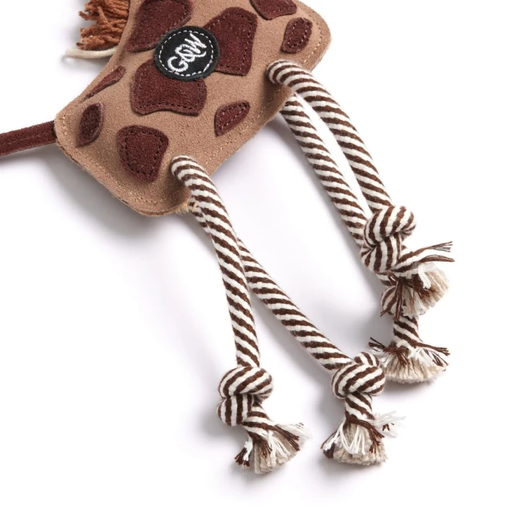 GREEN &amp; WILD'S Gerald the Giraffe zabawka ekologiczna dla psa