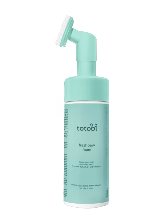 TOTOBI Freshpaw foam – neutralizująca pianka do mycia łapek 200 ml