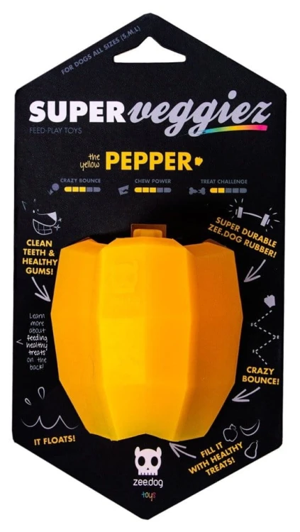 PAPRYKA Zee Dog zabawka dla psa Super Veggiez