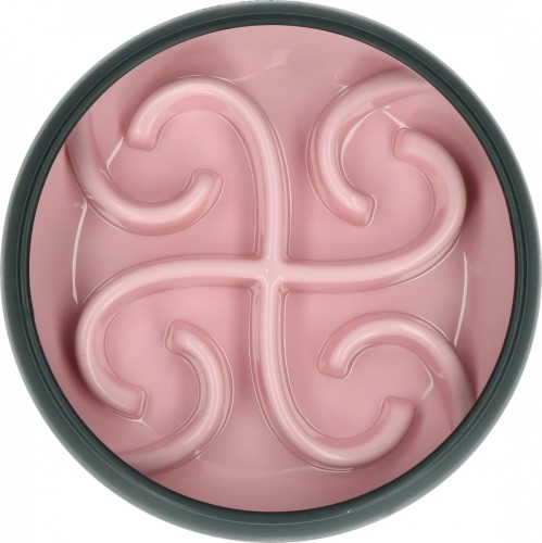 Eat Slow Live Longer TUMBLE FEEDER miska spowalniająca różowa