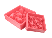 Eat Slow Live Longer STAR miska spowalniająca różowa S