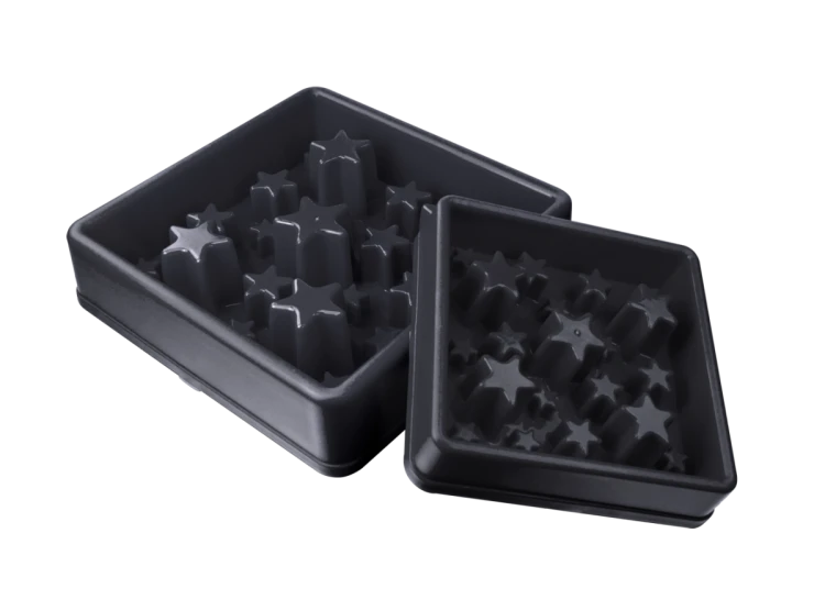 Eat Slow Live Longer STAR miska spowalniająca szara S