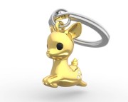 Metalmorphose Brelok JELEŃ złoty