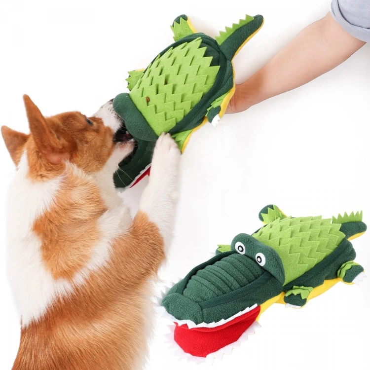 DOGLEMI Zabawka węchowa KROKODYL