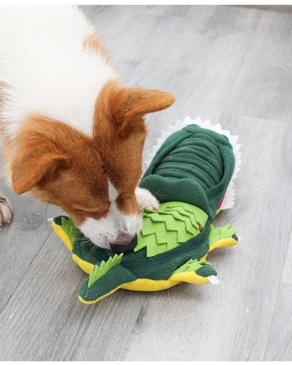 DOGLEMI Zabawka węchowa KROKODYL