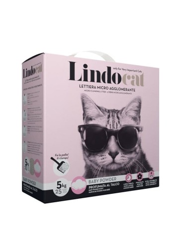 LINDOCAT Baby Powder Żwirek 5L