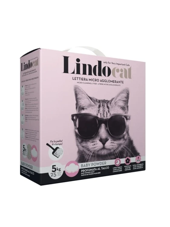 LINDOCAT Baby Powder Żwirek 5L